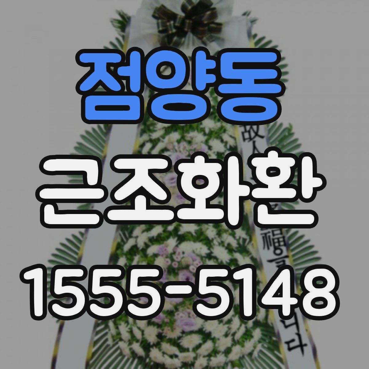 점양동 근조화환