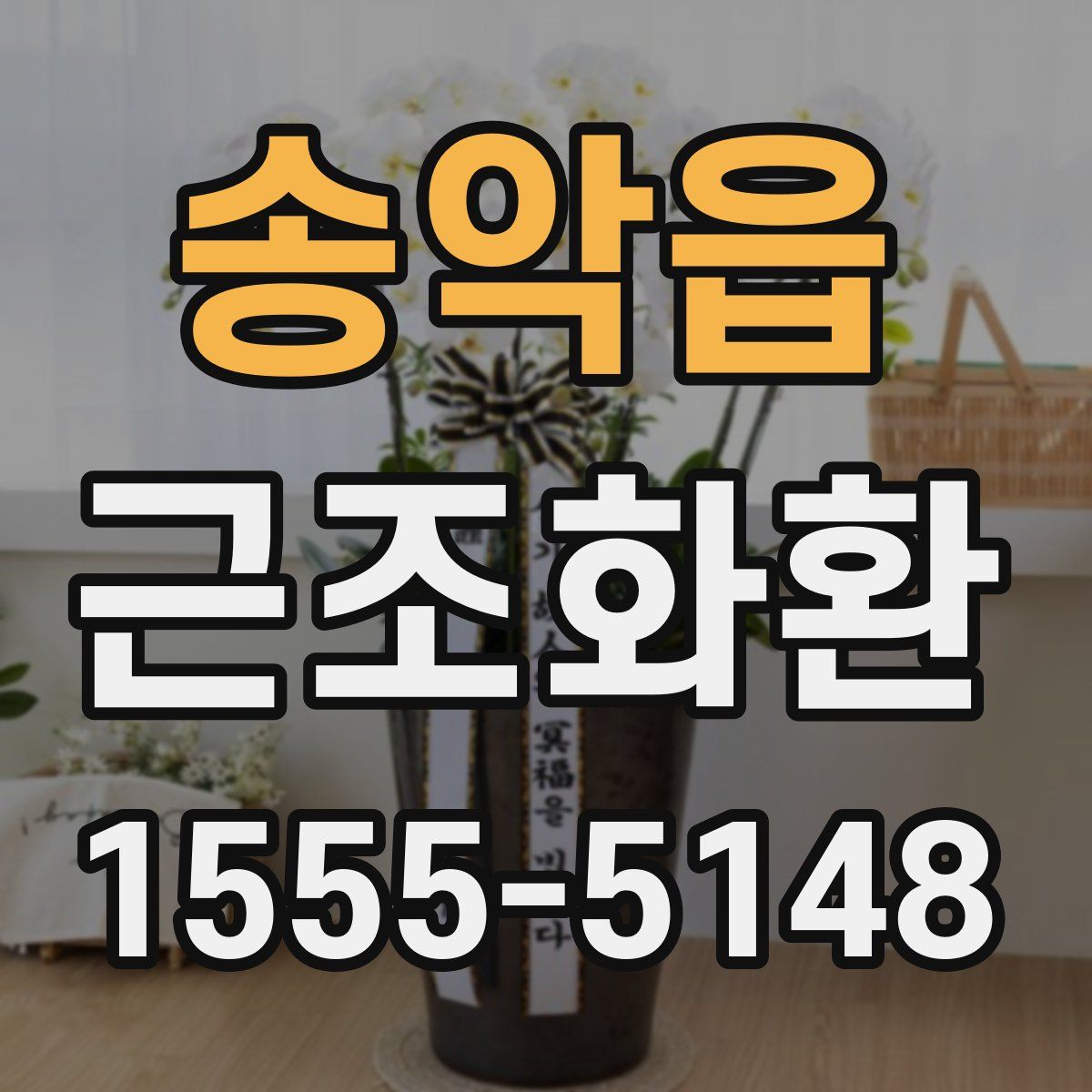 송악읍 근조화환