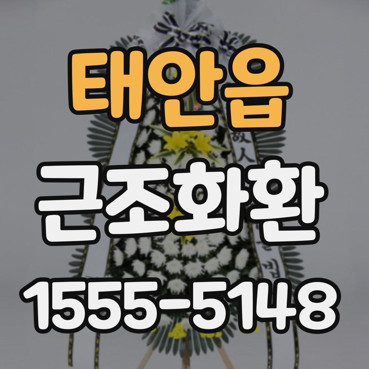 태안읍 근조화환