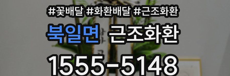 북일면 근조화환