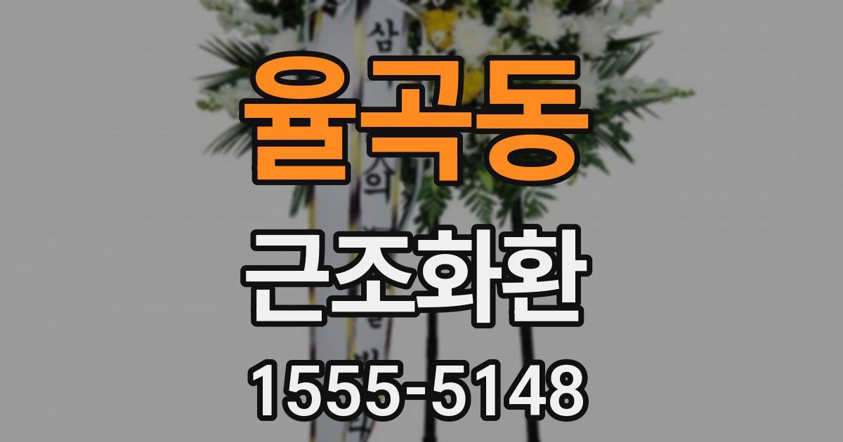 율곡동 근조화환