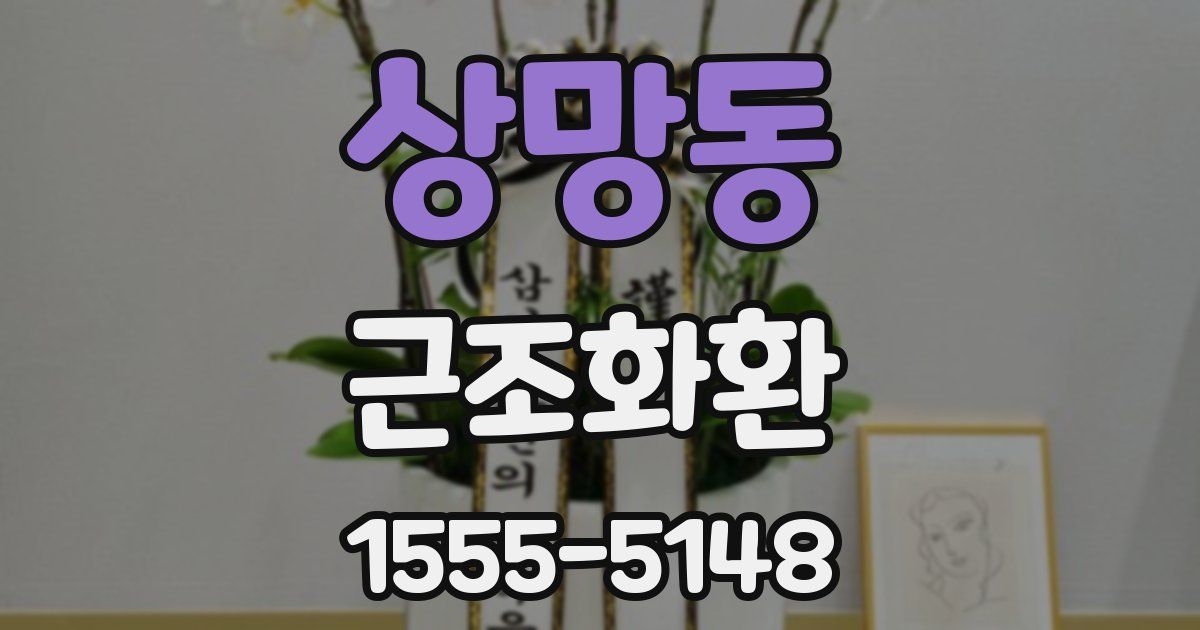 상망동 근조화환