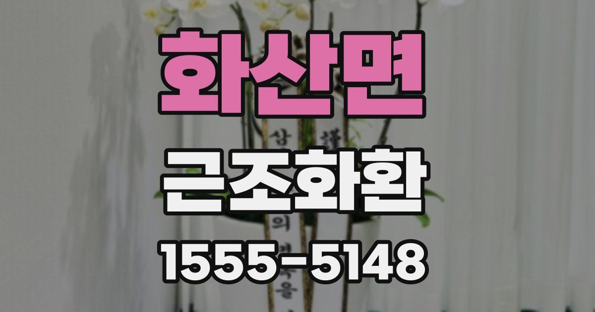 화산면 근조화환