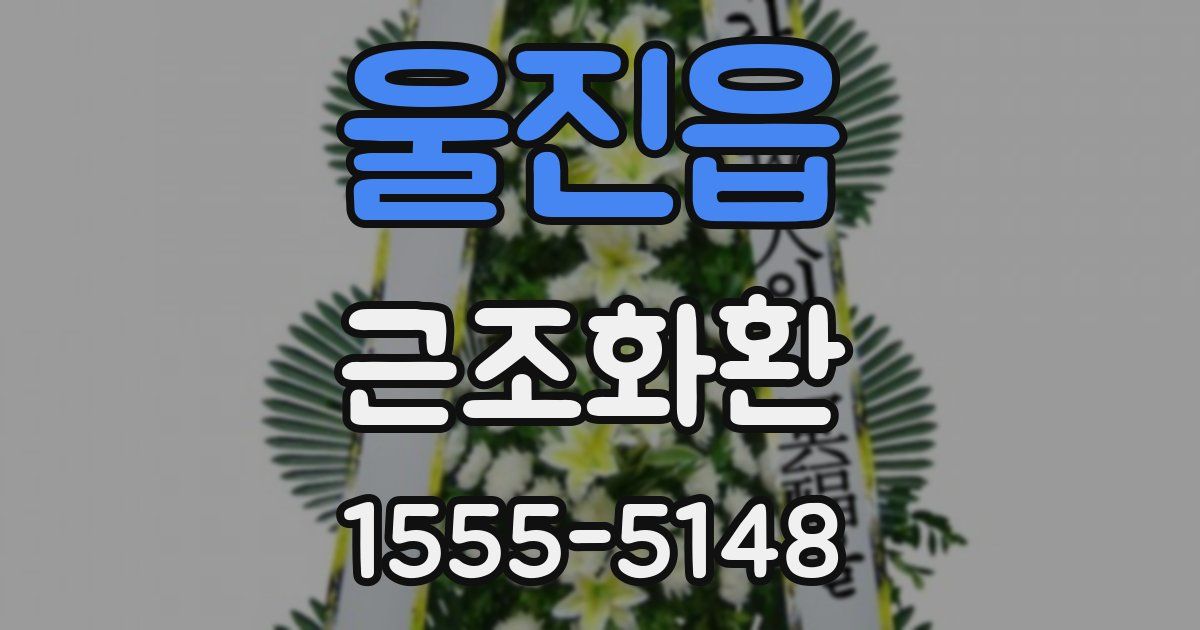 울진읍 근조화환