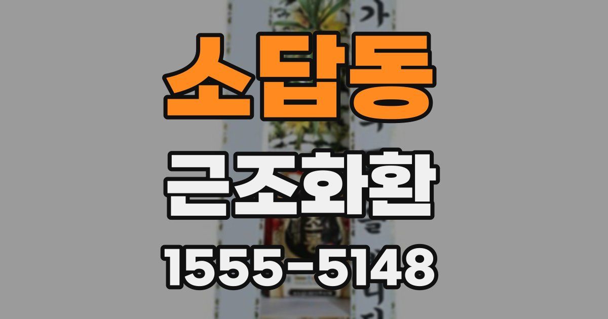 소답동 근조화환