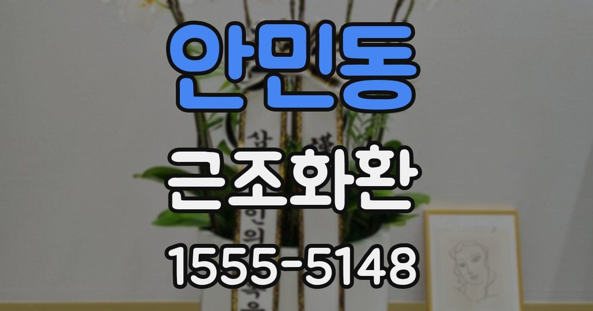 안민동 근조화환