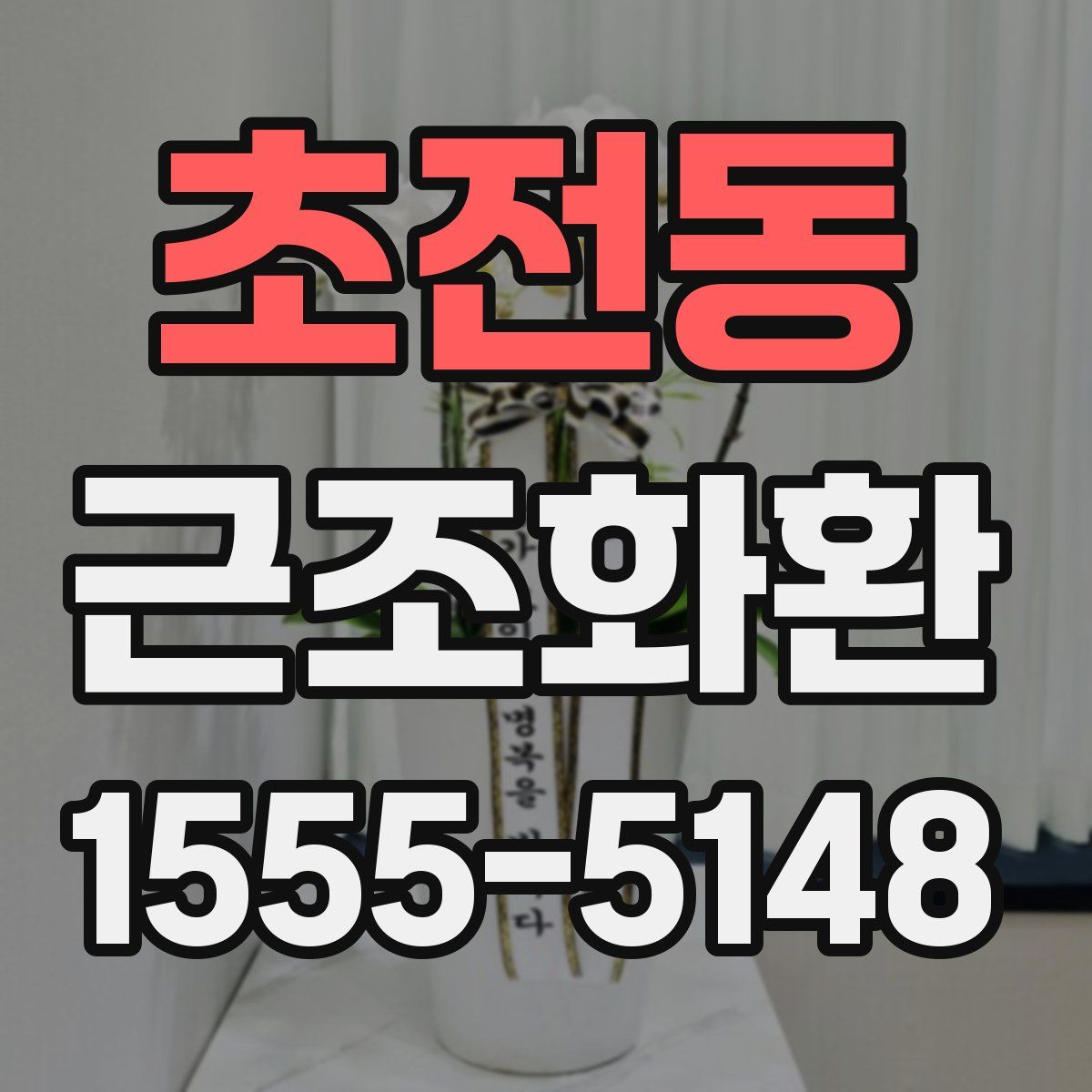 초전동 근조화환