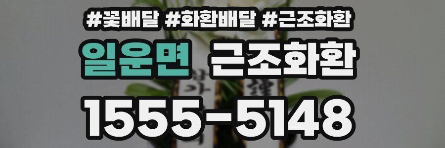 일운면 근조화환