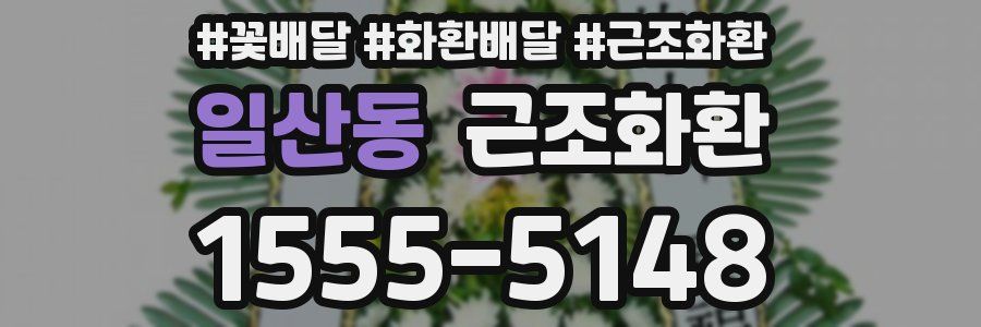 일산동 근조화환