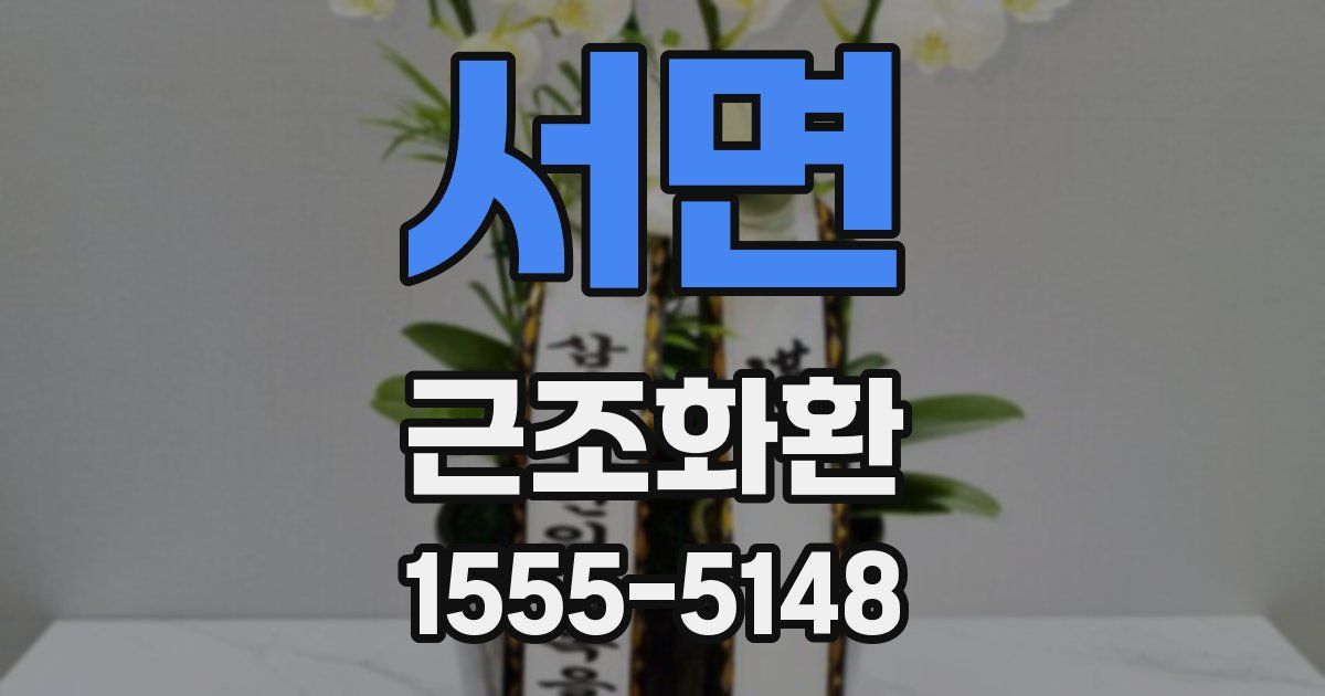 서면 근조화환