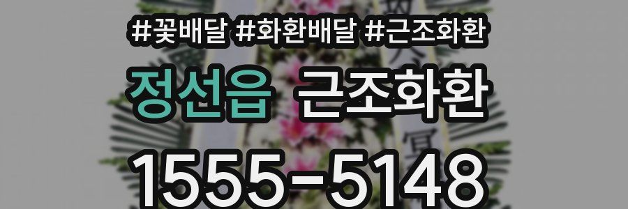 정선읍 근조화환