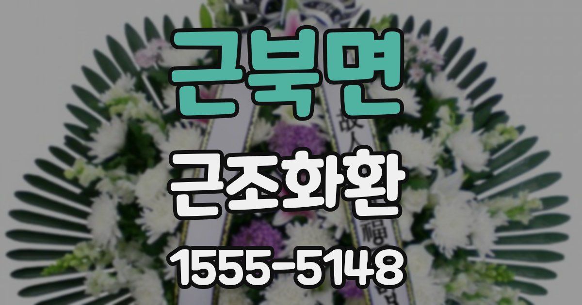 근북면 근조화환
