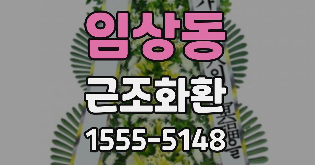 임상동 근조화환