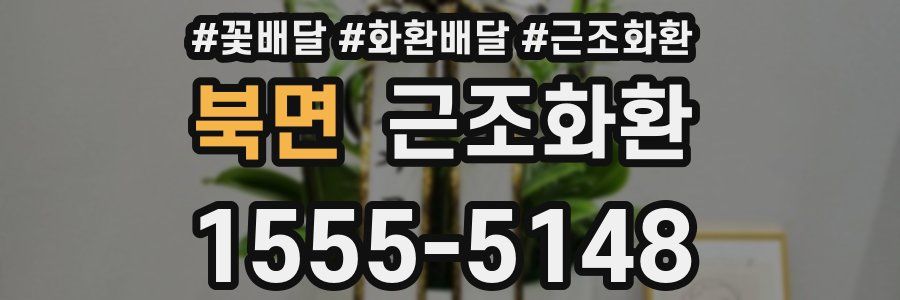 북면 근조화환