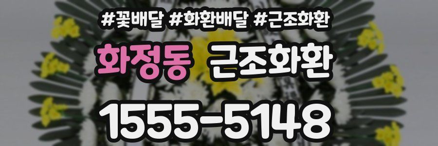 화정동 근조화환