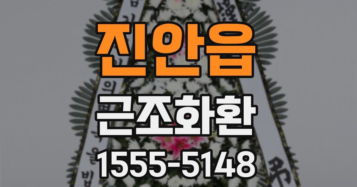 진안읍 근조화환