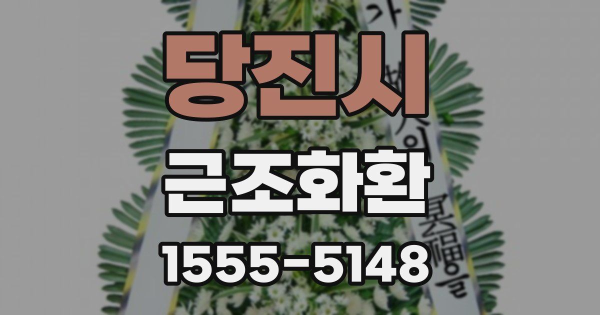 당진시 근조화환