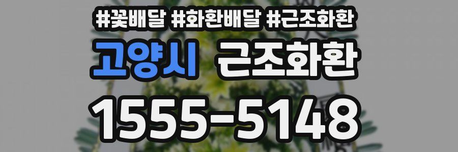 고양시 근조화환