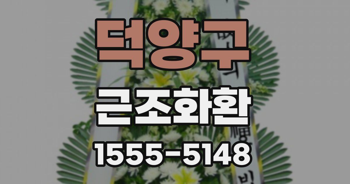 덕양구 근조화환