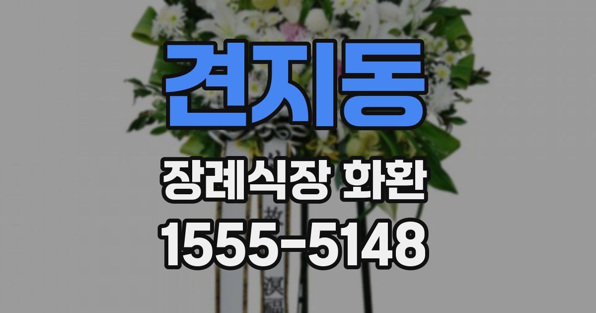 견지동 장례식장 화환