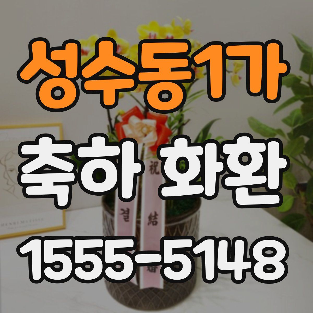 성수동1가 축하 화환