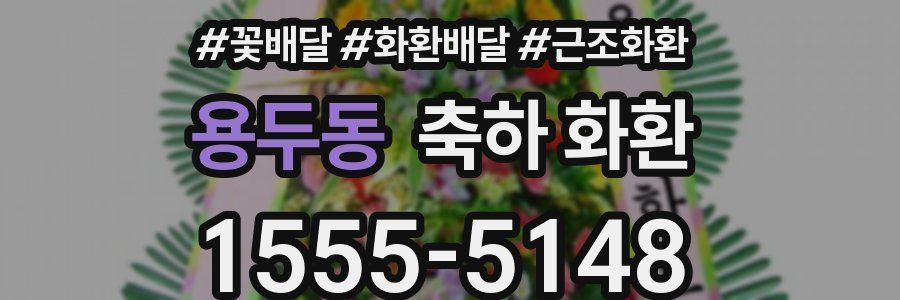 용두동 축하 화환
