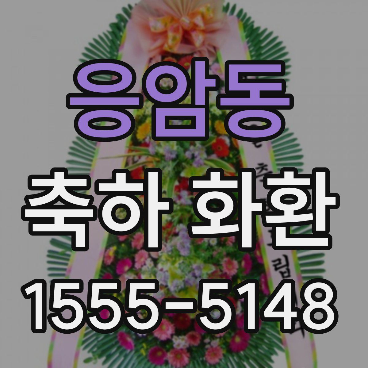 응암동 축하 화환
