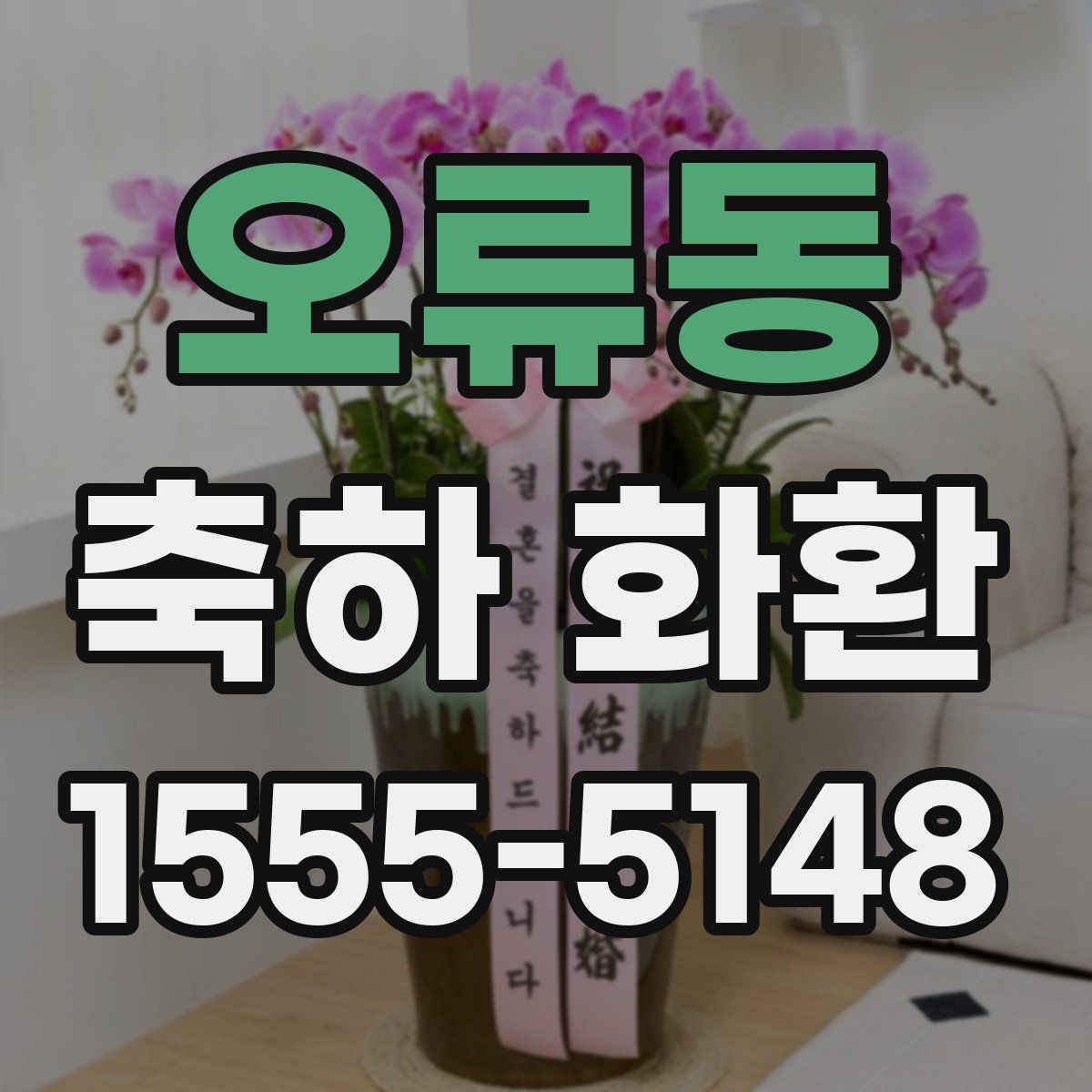 오류동 축하 화환