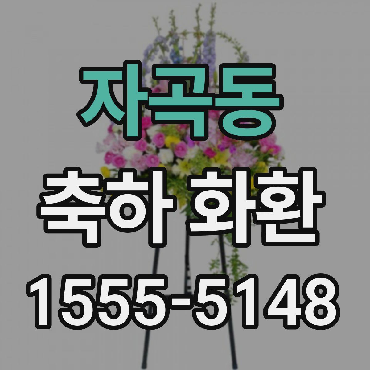 자곡동 축하 화환