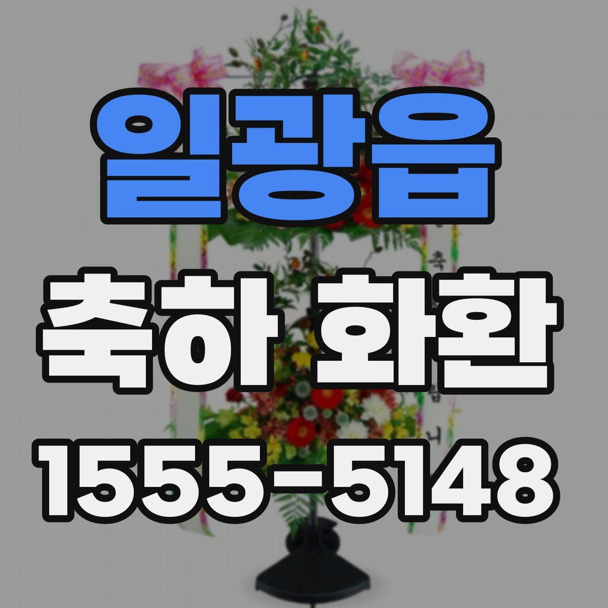 일광읍 축하 화환