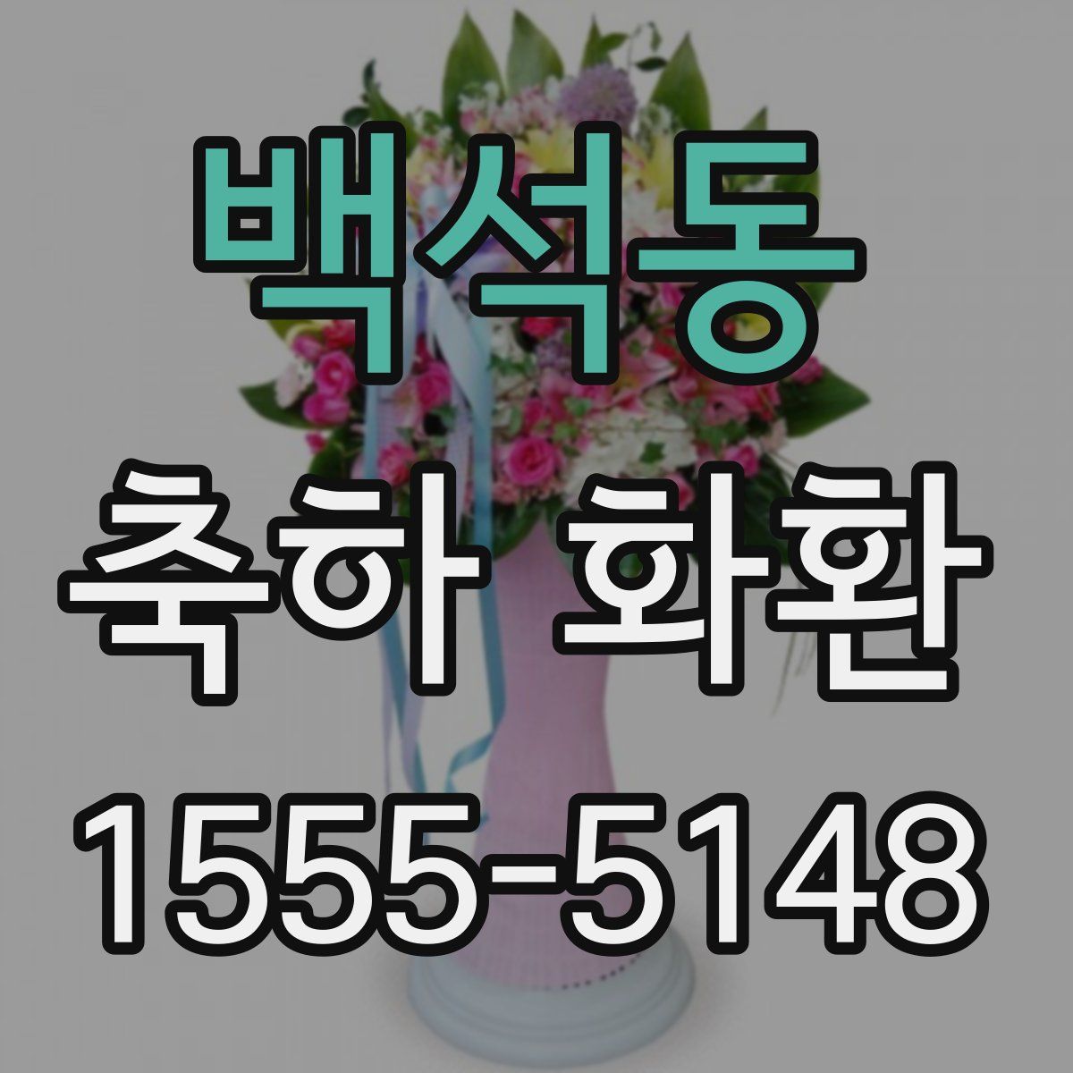백석동 축하 화환