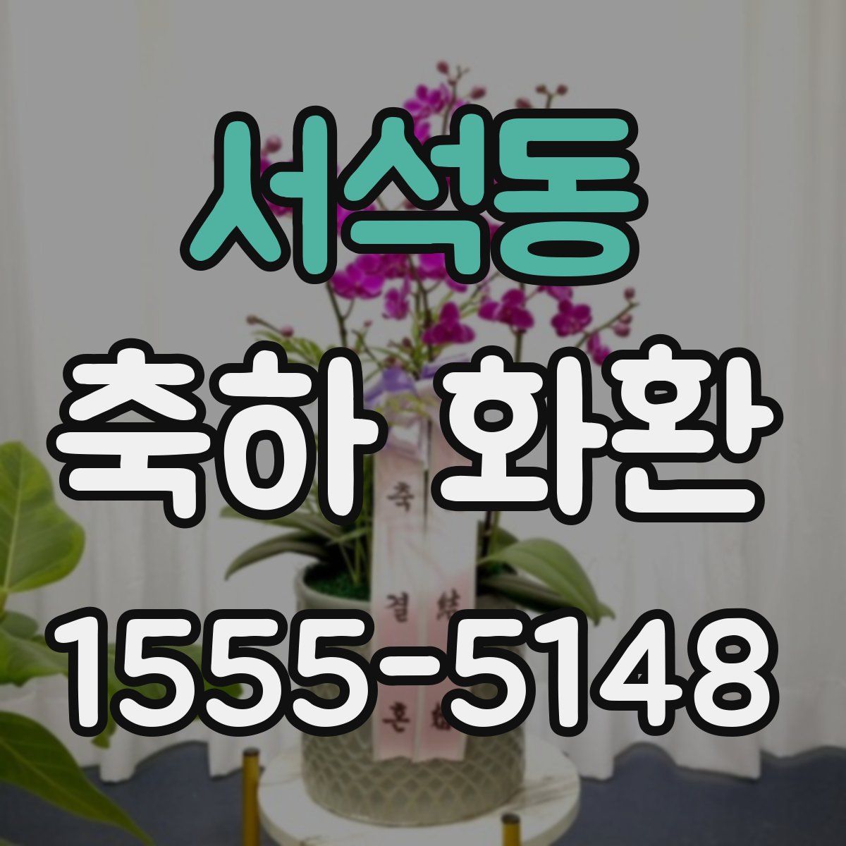 서석동 축하 화환