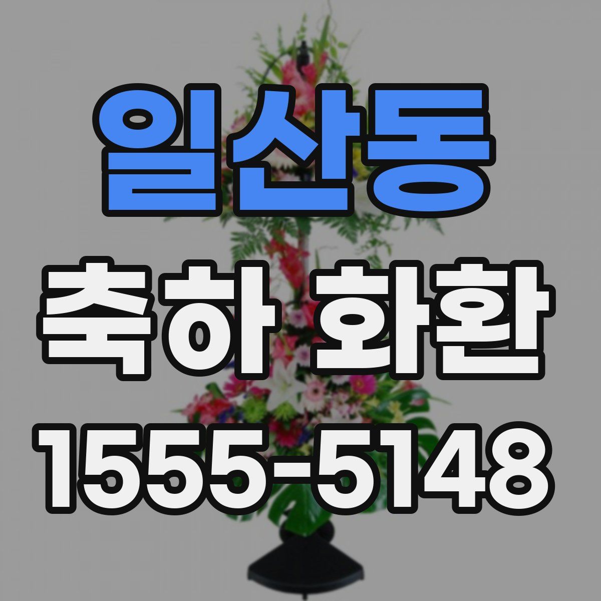 일산동 축하 화환