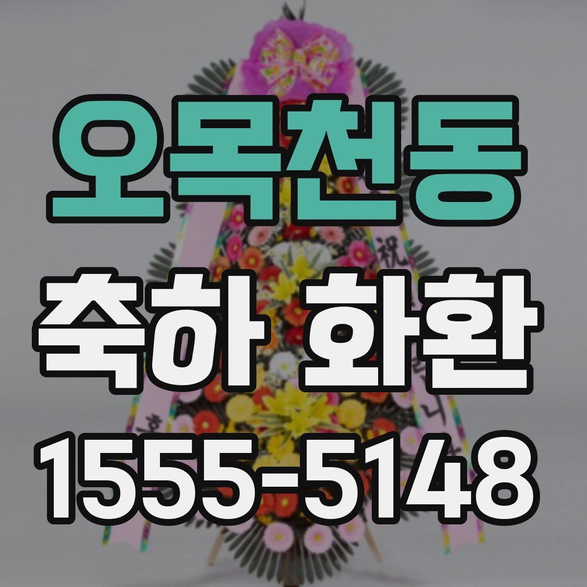 오목천동 축하 화환