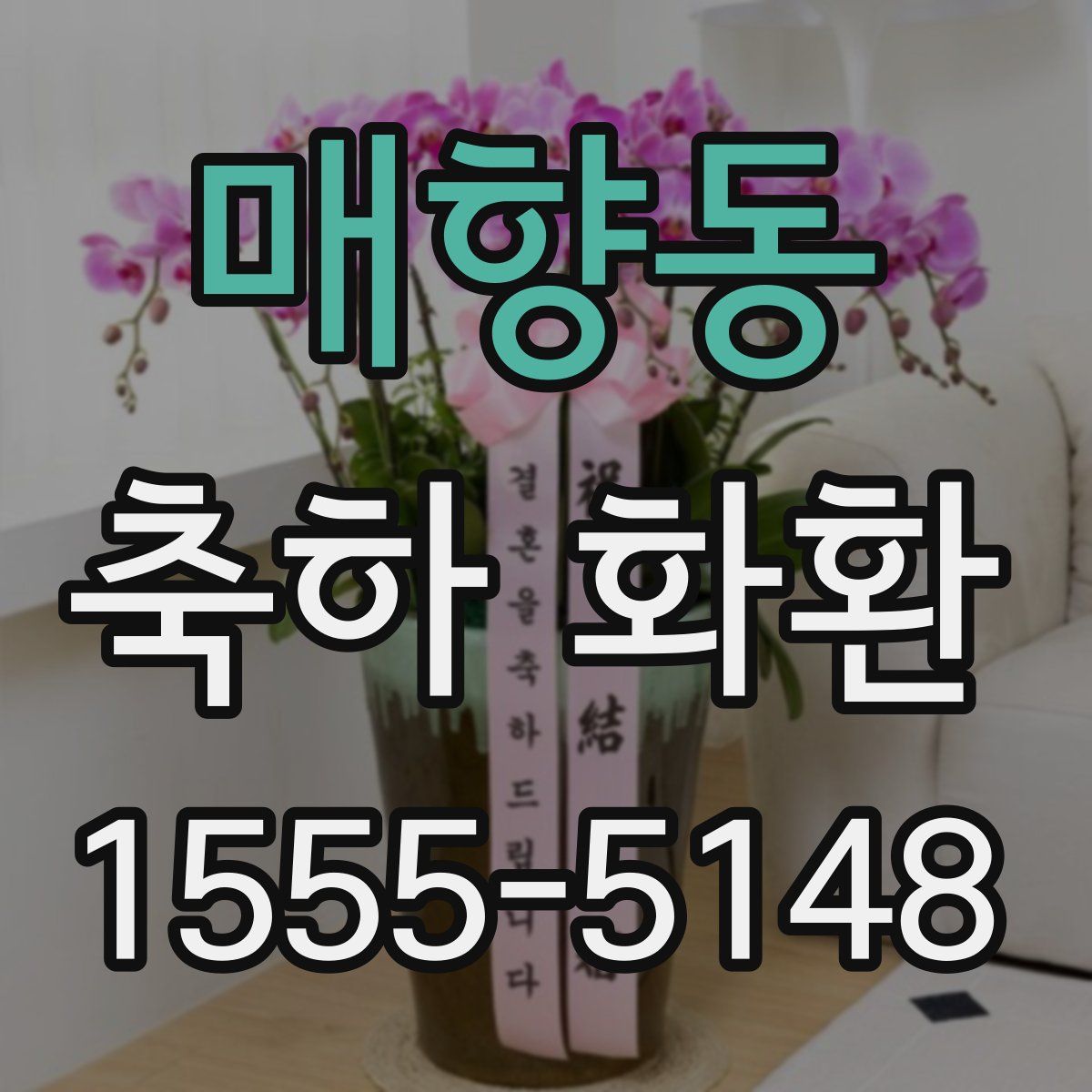 매향동 축하 화환