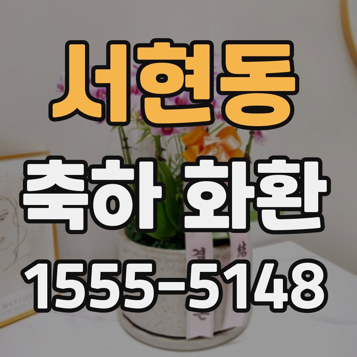 서현동 축하 화환