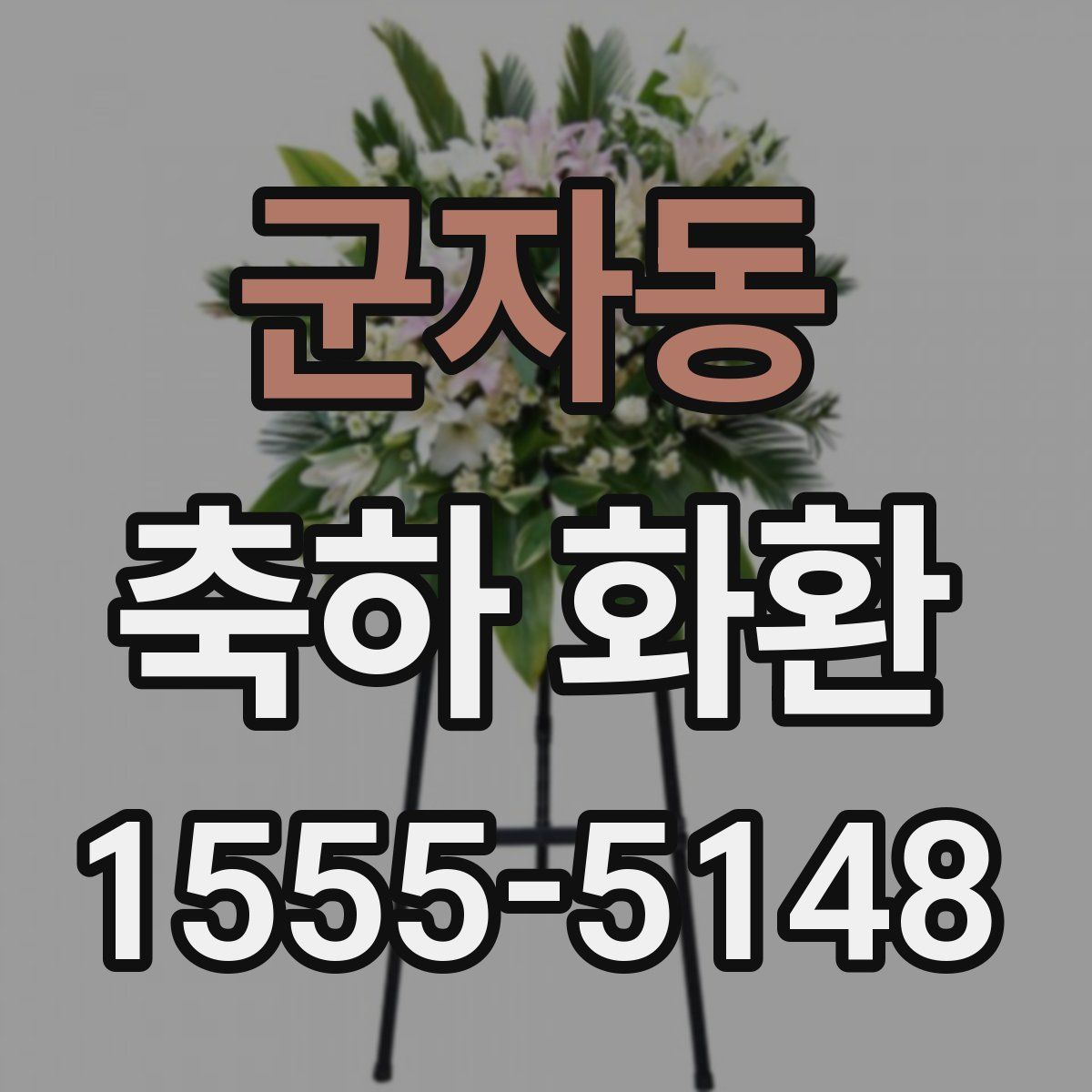 군자동 축하 화환