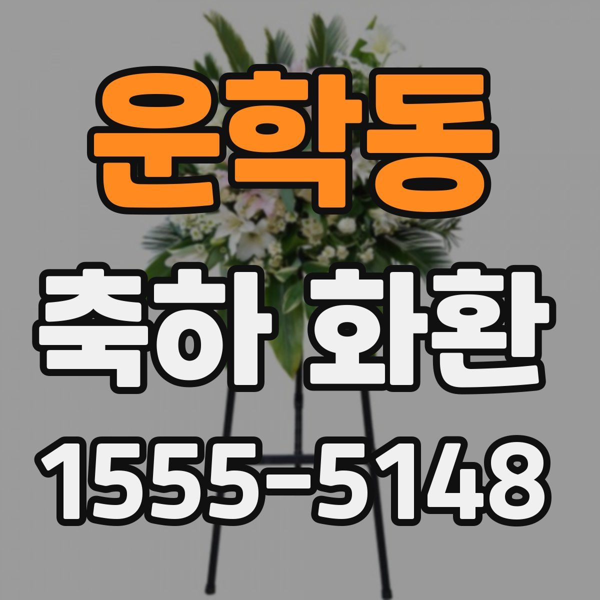 운학동 축하 화환