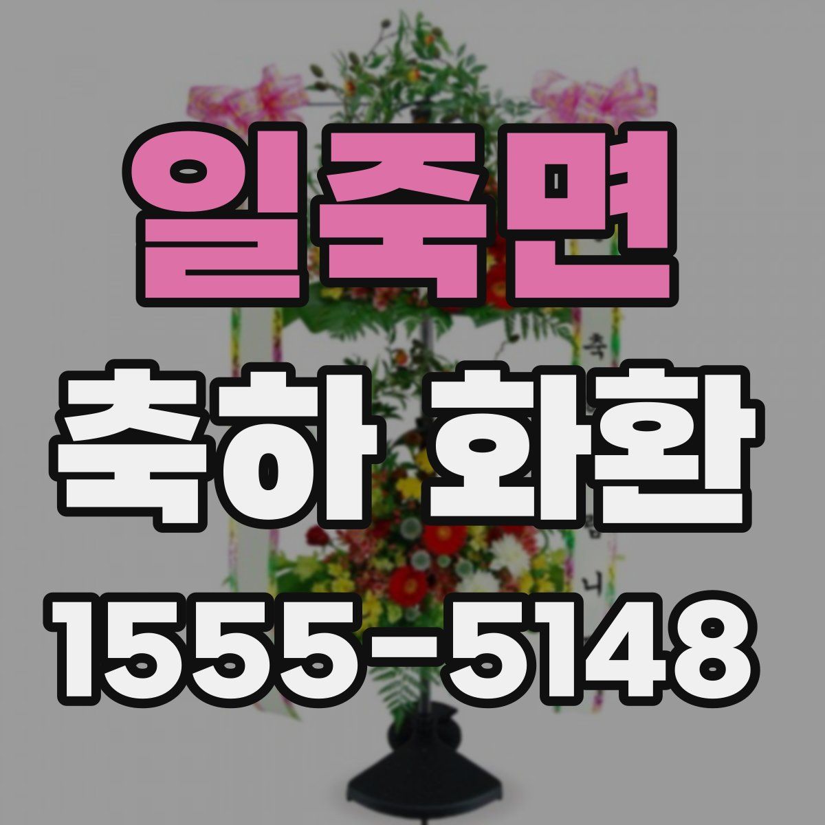 일죽면 축하 화환