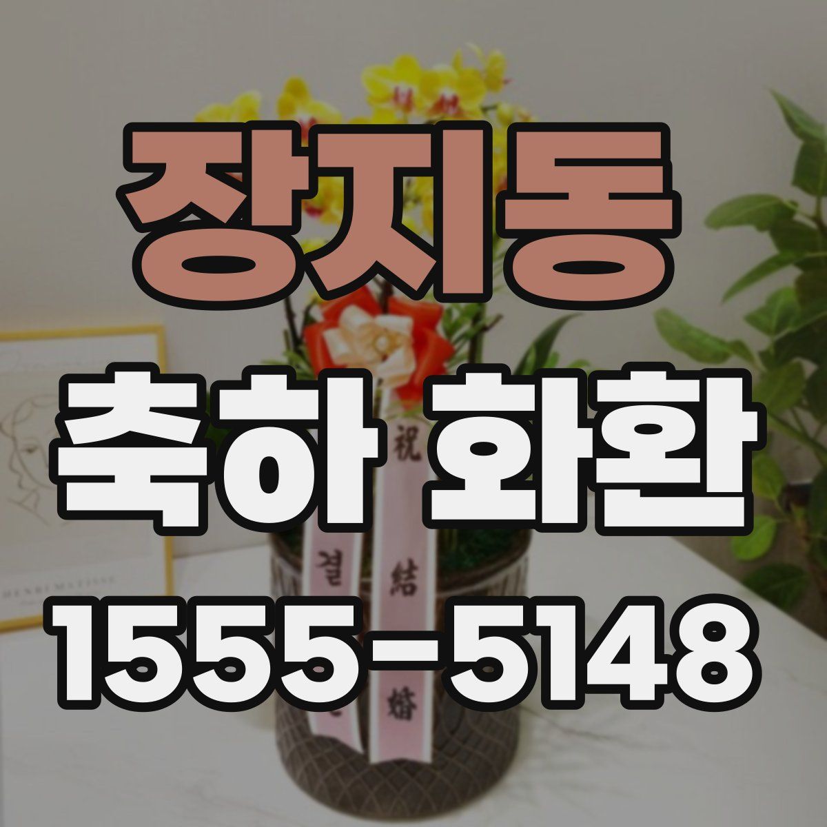 장지동 축하 화환