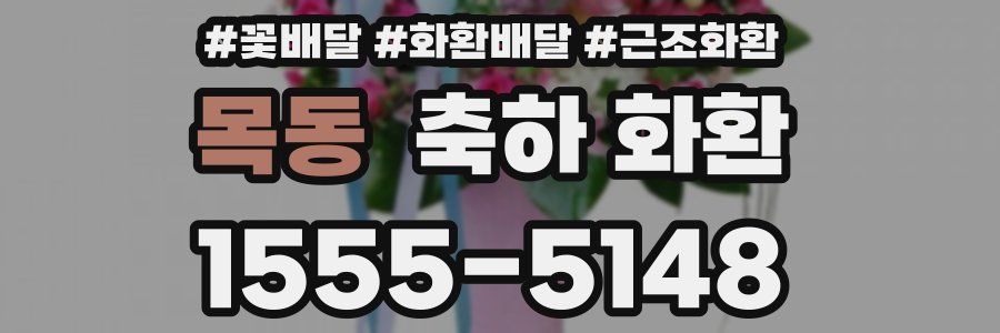 목동 축하 화환