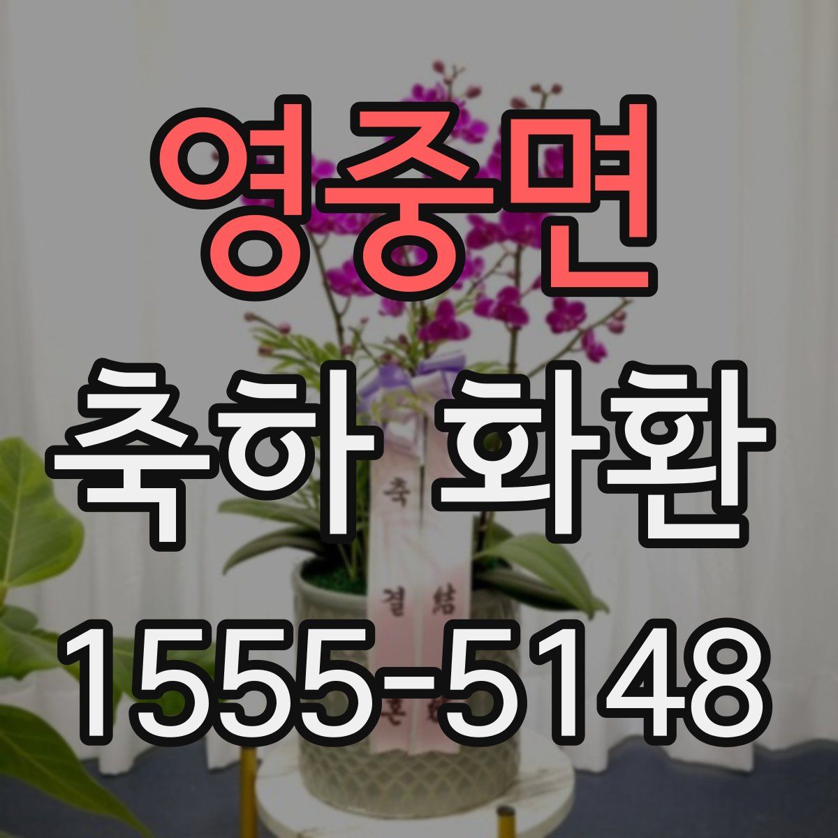영중면 축하 화환