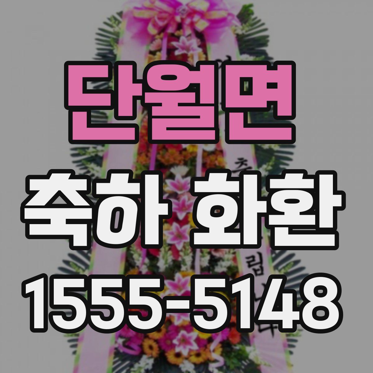 단월면 축하 화환
