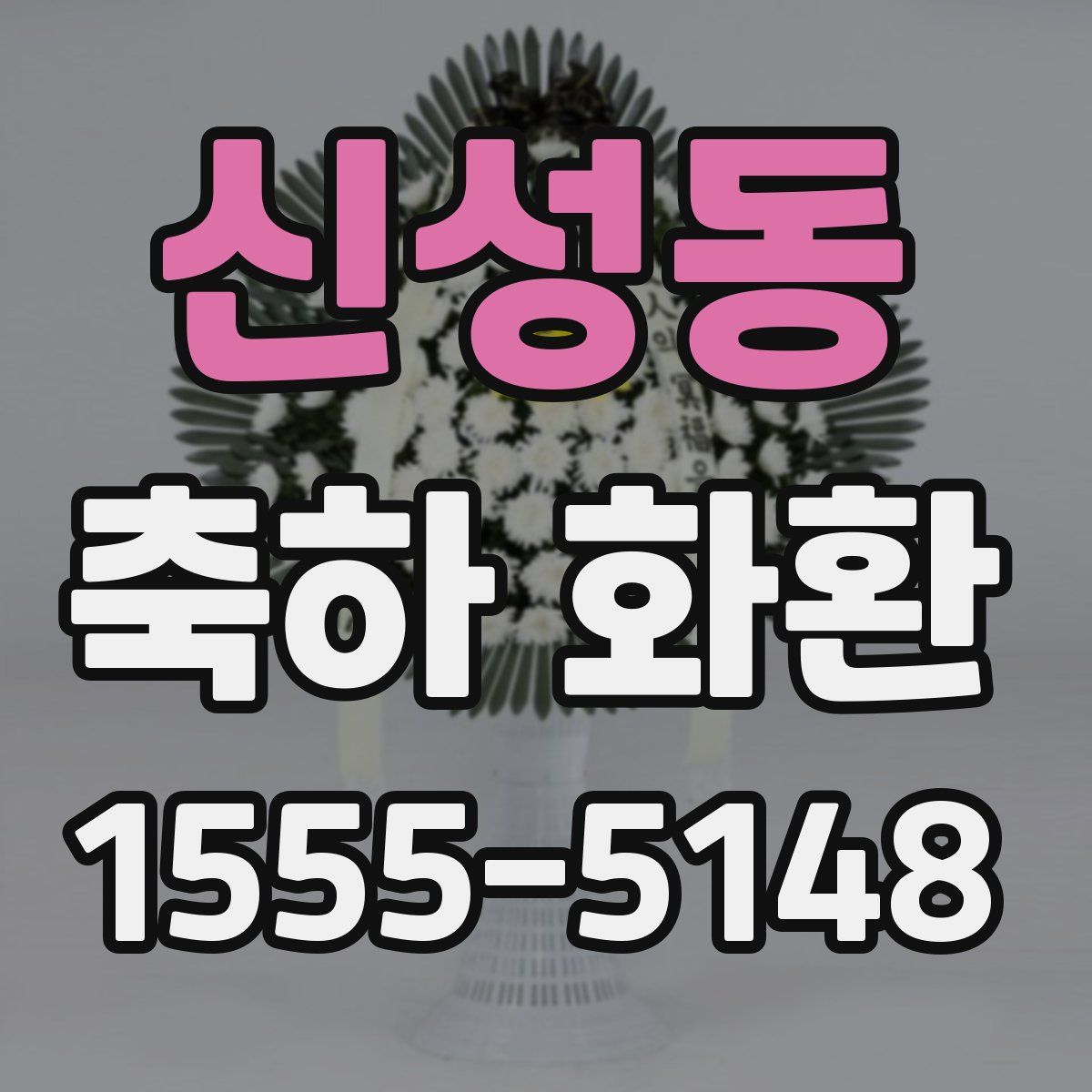신성동 축하 화환
