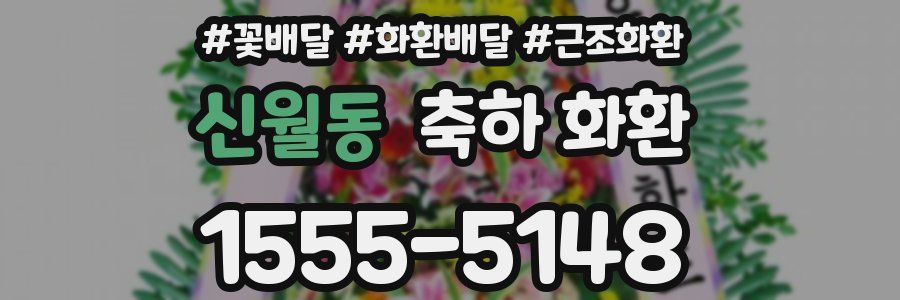 신월동 축하 화환