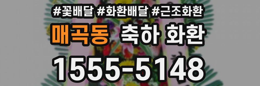 매곡동 축하 화환