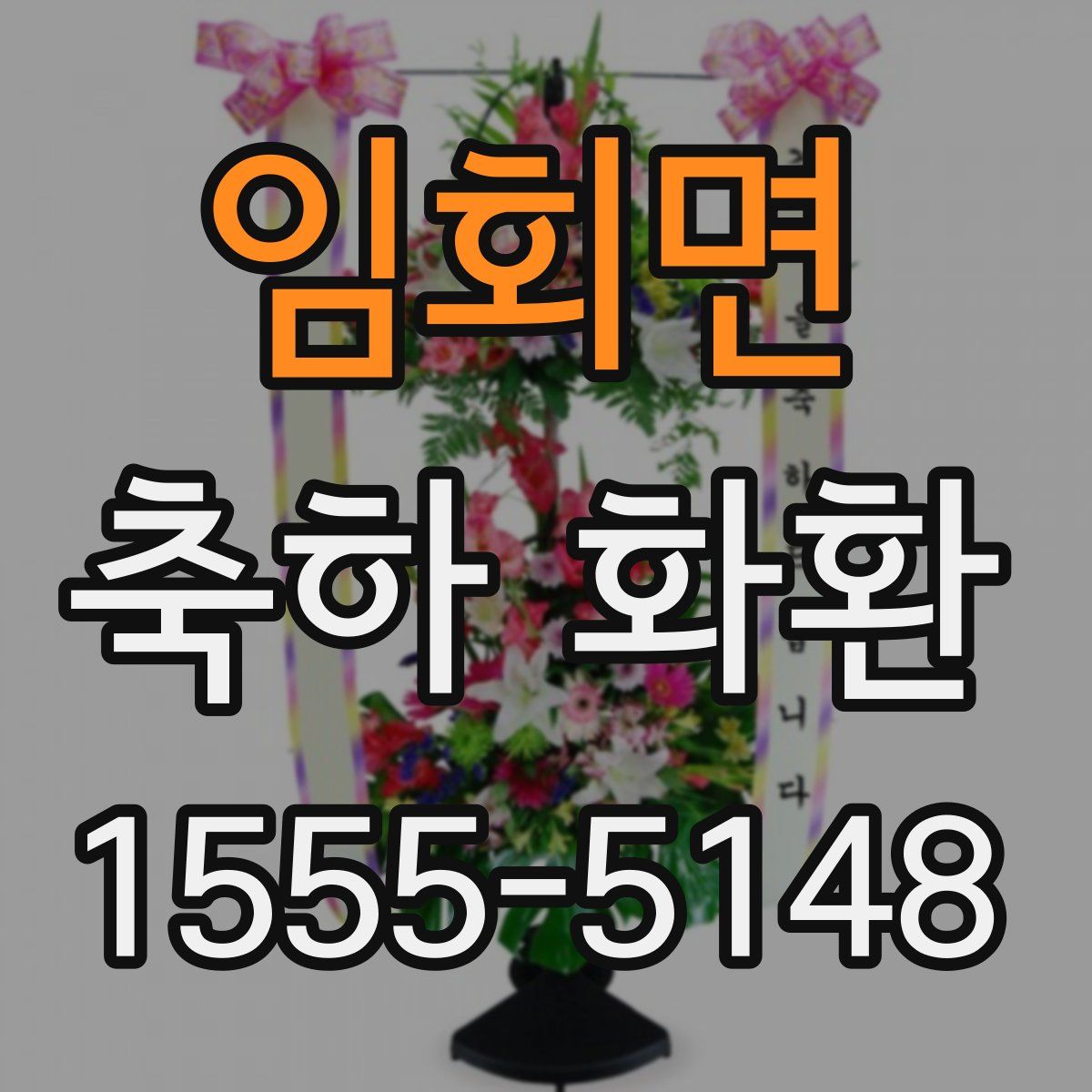 임회면 축하 화환