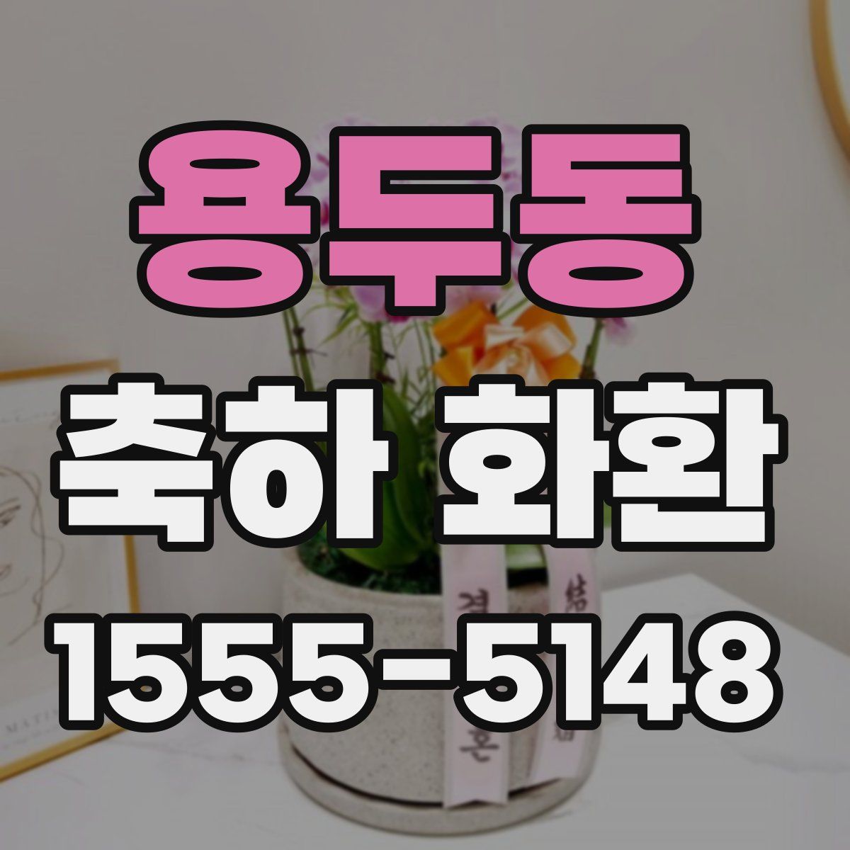 용두동 축하 화환