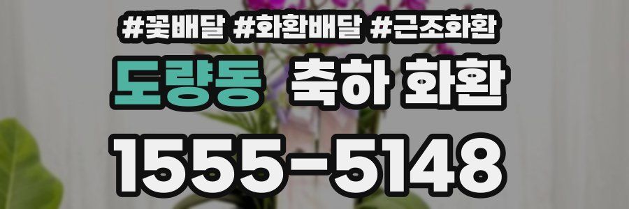도량동 축하 화환