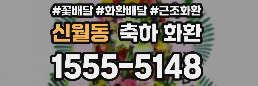 신월동 축하 화환